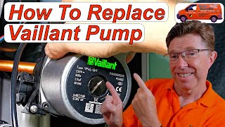 Vaillant F75 How to Replace a Pump in a Vaillant ecoTec Pro amp Plus Boiler Step by Step Instruction [upl. by Terces3]