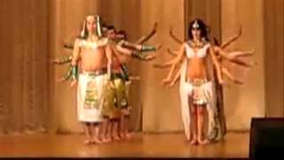 Pharaonic dance  Danza faraónico  رقص فرعونى [upl. by Weisbrodt984]