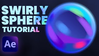 Swirling Sphere  After Effects Tutorial [upl. by Gnuj343]