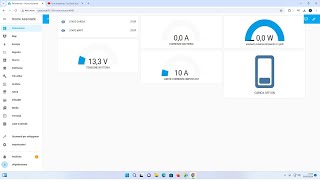 TEST RICARICA BATTERIA AUTOMATICA DA IMPIANTO ON GRID TRAMITE HOME ASSISTANT [upl. by Norrehs]