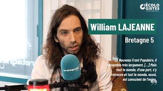 Interview William Lajeanne membre du Bureau Exécutif Régional des Écologistes sur Bretagne 5 [upl. by Davy]