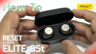 How To Reset  Jabra Elite 85t by Soundproofbros [upl. by Ynattir]