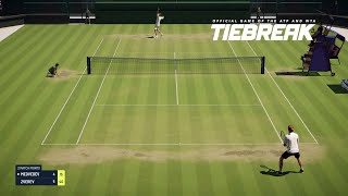 TIEBREAK  Daniil Medvedev Vs Alexander Zverev I Wimbledon I Expert Difficulty PS5 [upl. by Iblok]