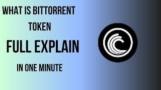 What is BitTorrent Token  Full explain [upl. by Anes]