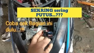 Penyebab Sekring Vario cepet mati sekring sering putus [upl. by Anohs]