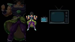 Dragonball characters watching TVshortsyoutubeshorts gokutv [upl. by Teddman206]