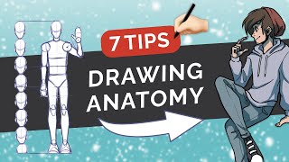 How to Draw Bodies Female Body Proportions Drawing Tutorial [upl. by Mutat]