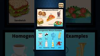 Homogeneous vs Heterogeneous Mixtures Class 9  CBSE ICSE shorts [upl. by Chev]