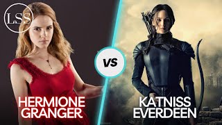 Hermione Granger vs Katniss Everdeen  who would win  comparison 4K [upl. by Enoek967]