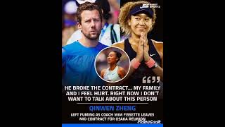 Qinwen Zheng left fuming after coach Wim Fissette left mid contract for Naomi Osaka reunion [upl. by Alig]