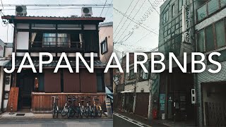 Japan Airbnb Tours  Kyoto Tokyo Osaka [upl. by Charlena]