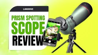 Best Spotting Scopes  Landove Prism Spotting Scope Review  NoHype Shooting 2022 [upl. by Anaya]