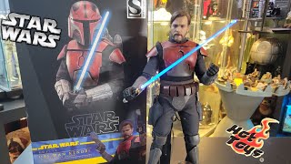 Hot Toys STAR WARS  ObiWan Kenobi  Mandalorian Armor Clone Wars [upl. by Swiercz383]