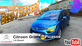 Citroen C4 Grand Picasso 16 Diesel Automatic  BEST MPV 7 Seater  Great family car [upl. by Etz363]