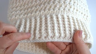 EASYUnique Crochet Hat Idea For BeginnersThe Coolest Crochet Hats for Women4 Variants in 1 Model [upl. by Madox739]