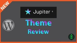 Jupiter WordPress Theme Review [upl. by Panaggio]