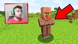 DESCOBRI UM SEGREDO DA VIDA DO VILLAGER NO MINECRAFT [upl. by Garibald]