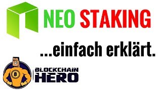 NEO Staking  GAS gratis erhalten  NEO einfach erklärt [upl. by Tsirc488]