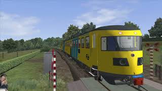 NS DE2v op de Miljoenenlijn [upl. by Sivrat419]