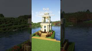 マイクラ10x10建築。砂岩の灯台。shorts minecraft minecraftbuilding マイクラ マイクラ建築 [upl. by Morgan143]