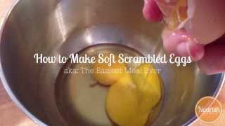 How to Make Soft Scrambled Eggs [upl. by Oleusnoc833]