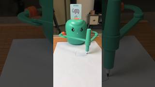 Robot 🤖 hathi drawing video 😱🤯mini wood toy hand art skills shorts facts viral viedo [upl. by Renata]