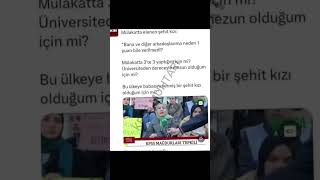 MÜLAKATTA ELENEN ŞEHİT KIZI ŞEHİTKIZI şehit polislik pomem besyo kpss sağlıkçı ambulans [upl. by Annaid652]