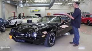 78 CHEVROLET CAMARO Z28 for sale with test drive driving sounds and walk through video [upl. by Hairam117]