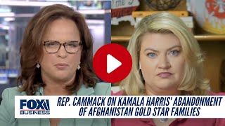 Rep Cammack On Kamala Harris Abandonment of Afghanistan Gold Star Families [upl. by Anawal]