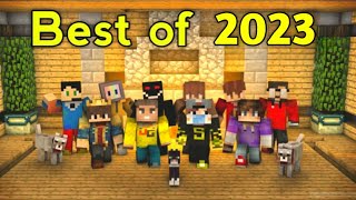 Best of Minecraft 2023 🔴 techno gamerz bbs mythpat gamerfleet yessmartypie [upl. by Ecirtra737]