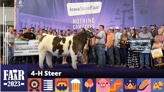 4H Steer – Fair 2023 [upl. by Stafani671]