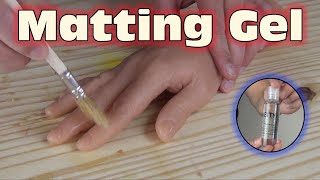 Matting Gel For Removing Gloss Or Shine From Fresh Silicone [upl. by Wain454]