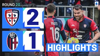 CAGLIARIBOLOGNA 21  HIGHLIGHTS  Huge comeback win for the Sardi  Serie A 202324 [upl. by Sascha342]