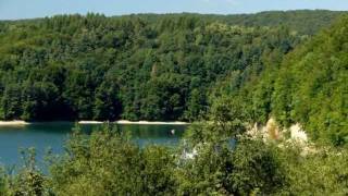 BIESZCZADY  Zielone wzgórza nad Soliną◕ ◕Green hills above Solina [upl. by Sigvard]