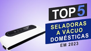 Top 5 Melhores Seladoras a Vácuo Domésticas de 2023 │Qual a Melhor Seladora a Vácuo Doméstica [upl. by Ajoop]