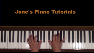 Lua Branca Chiquinha Gonzaga Piano Cover with separate tutorials [upl. by Mungovan]