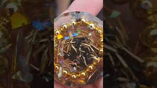 Orgonite pendant resinart metalwork copper orgonite resinart minniemincraft [upl. by Trah770]