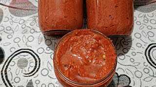 Köz Biber Kahvaltılık Sos tarifi👆 sostarifi recipe közbiber paprika cookingchannel food cook [upl. by Carolee]