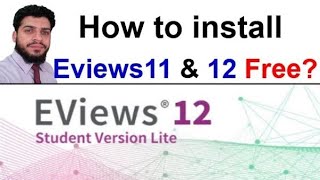 How to install EViews 12 student Version free download  EViews11 student Version  EViews12 [upl. by Che]