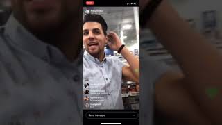 BB20 Fessy Shafaat Instagram Live 112618 [upl. by Anilemrac]