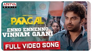 EnnoEnnennoVinnamGaani Full Video Song  Paagal Songs  Vishwak Sen  Naressh Kuppili  Radhan [upl. by Eicam]