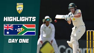 Australia v South Africa 202324  Only Test  Day One [upl. by Onaivlis]