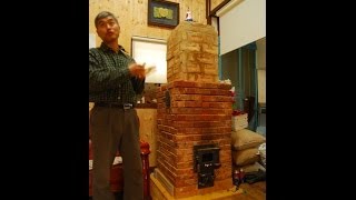 축열식 벽난로 해체 1 dismantling masonry heater [upl. by Tymes80]