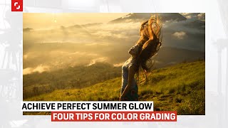 4 Color Grading Ideas For Summer Vibes  Shutterstock Tutorials [upl. by Annaeiluj]