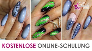 KOSTENLOS ONLINESCHULUNG Studio Nails  schöne Nägel für Profis und Anfänger [upl. by Alihs]