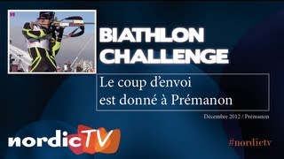 Biathlon Challenge  la compétition débute dans le Jura Nordic TV [upl. by Manella]