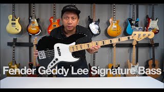 Fender Geddy Lee Signature Jazz Bass [upl. by Micky]