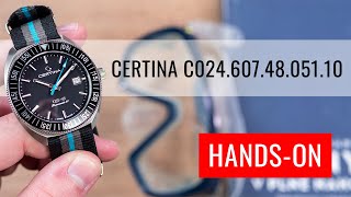 HANDSON Certina Sport DS2 Automatic C0246074805110 [upl. by Sharp]