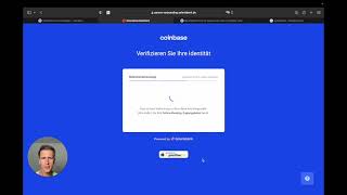 Coinbase einrichten Anfänger Tutorial Deutsch [upl. by Jaynes]