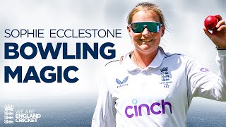 🙌 The Best Spin Bowler In Womens Cricket  ✨ Sophie Ecclestones Magic [upl. by Selrahc]